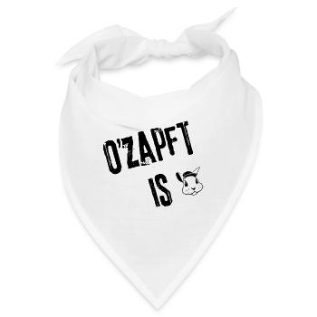 O'zapft is Style | Redewendung - Bandana - Weiß - Vorne
