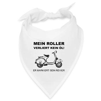 Roller - Bandana - Weiß - Vorne