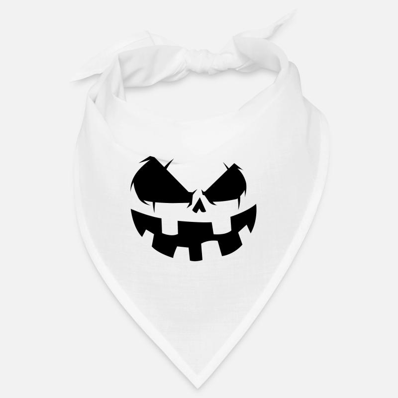 Pumpkin Face Bandana