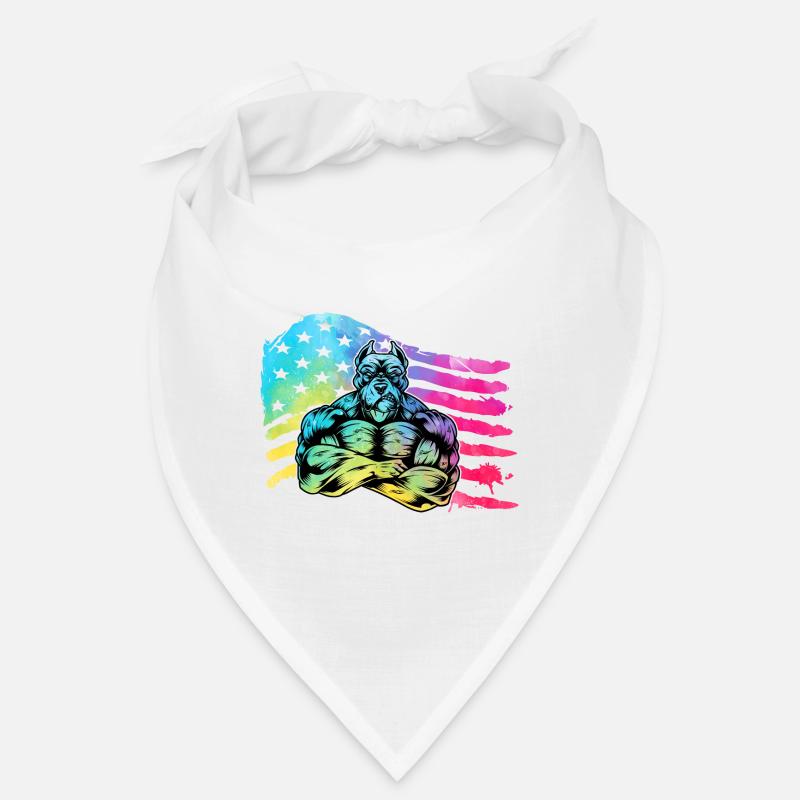 Pitbull USA Bandana