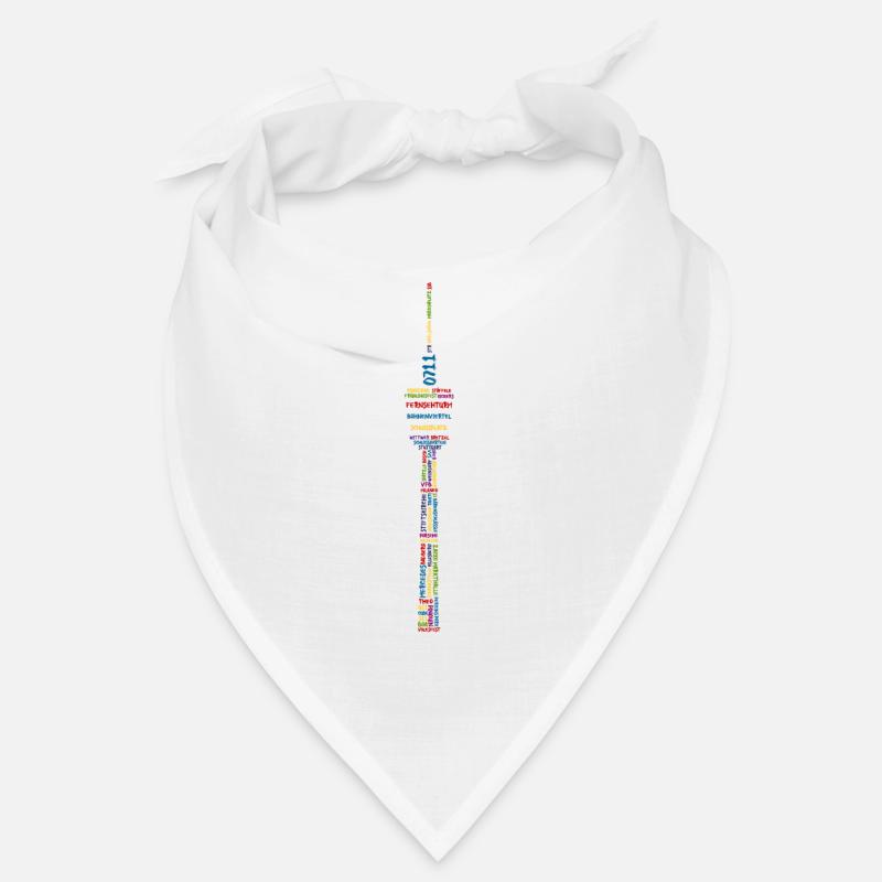 Tour de télévision de Stuttgart (colorée) Bandana