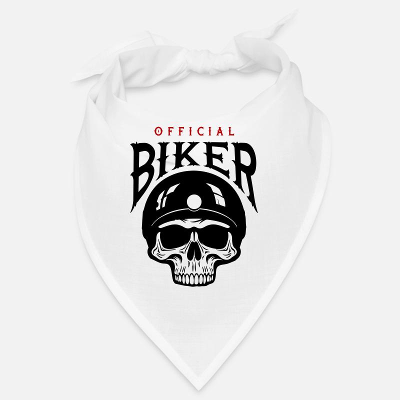 Skelett Biker Bandana