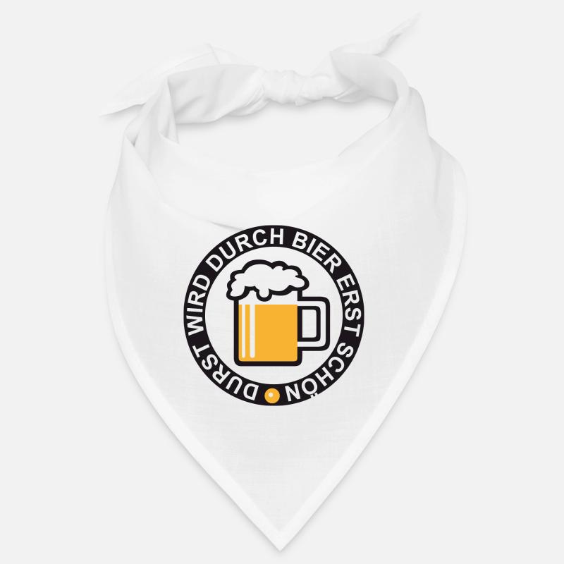 Durst wird durch Bier erst schoen Bandana
