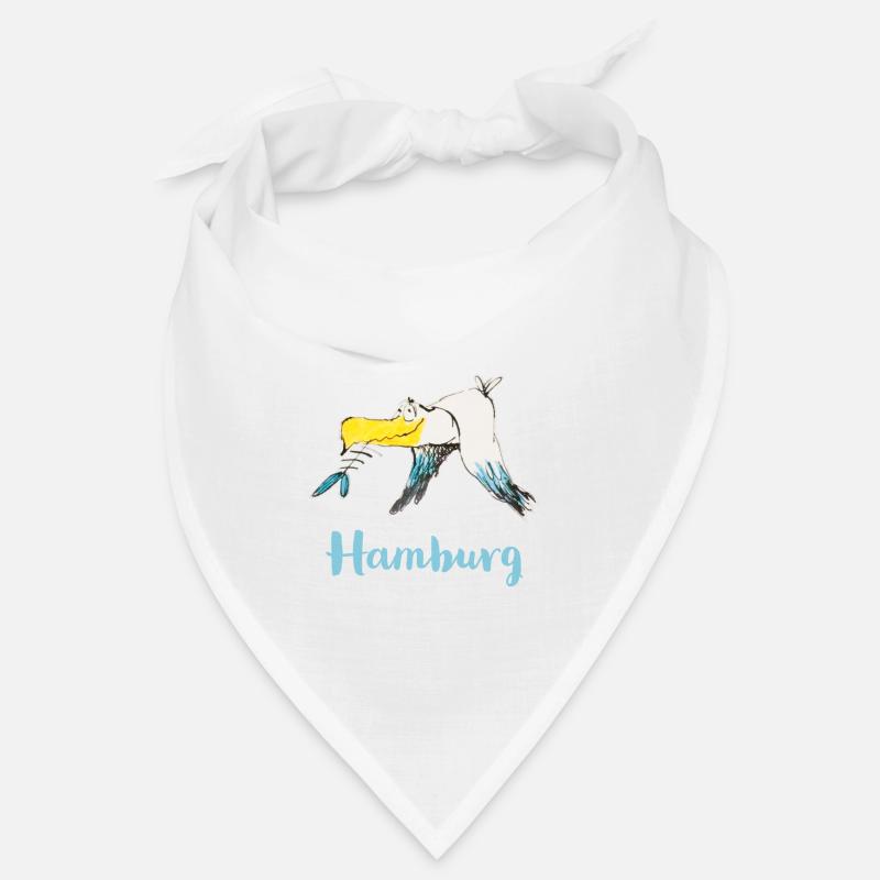 Funny Hamburg Moewe Bandana