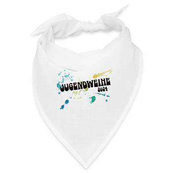 Jugendweihe 2024 Feier Teenager Jugend weihen - Bandana - Weiß - Vorne