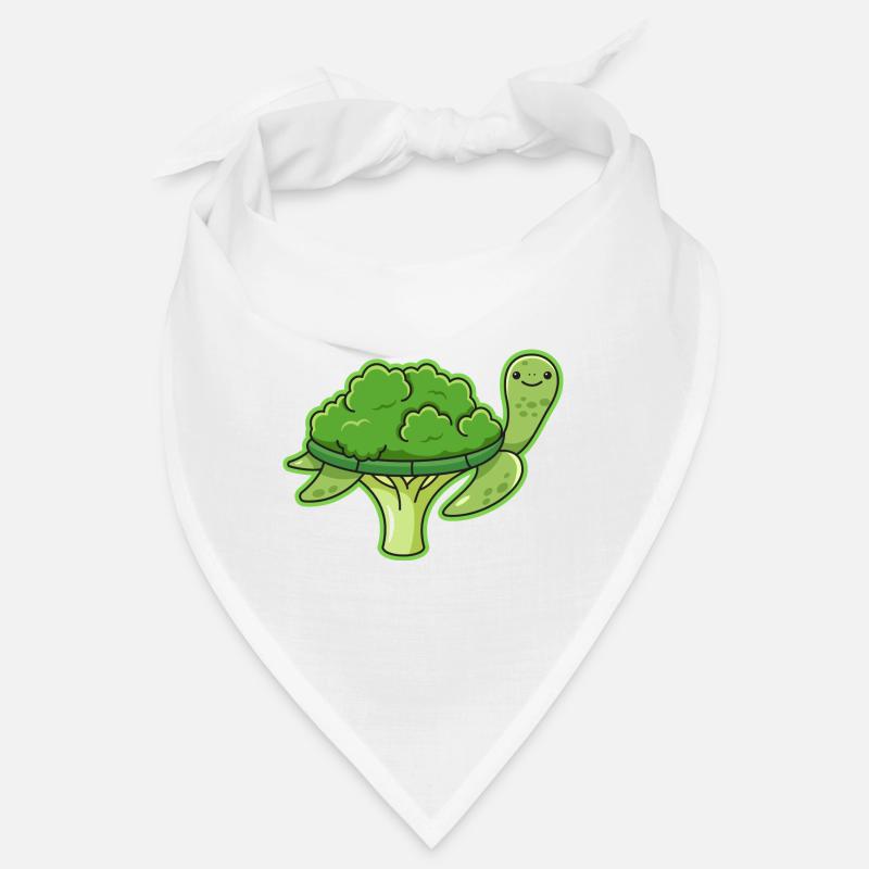 Turtle Broccoli Design for Bandana