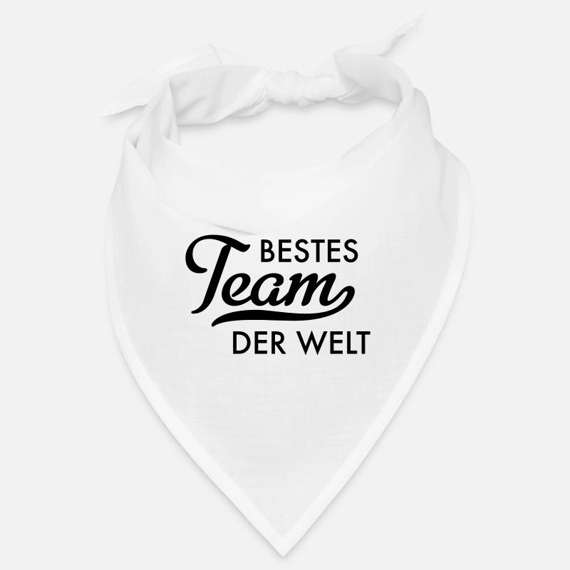 Bestes Team der Welt - Bandana - Weiß