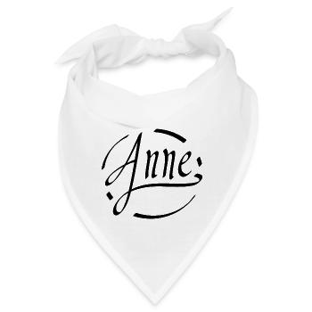 Anne - Bandana - Weiß - Vorne