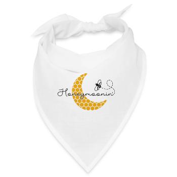 Honeymooners Flitterwochen Honeymooning Hochzeit - Bandana - Weiß - Vorne