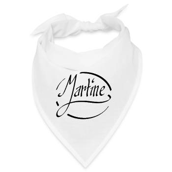 Martine - Bandana - Weiß - Vorne