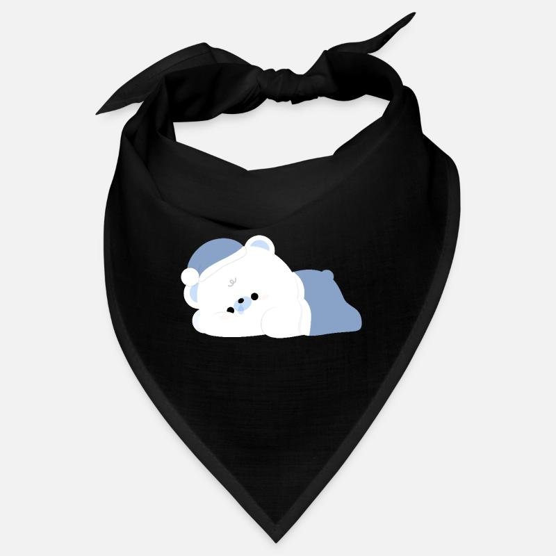 Müder Eisbär Bandana