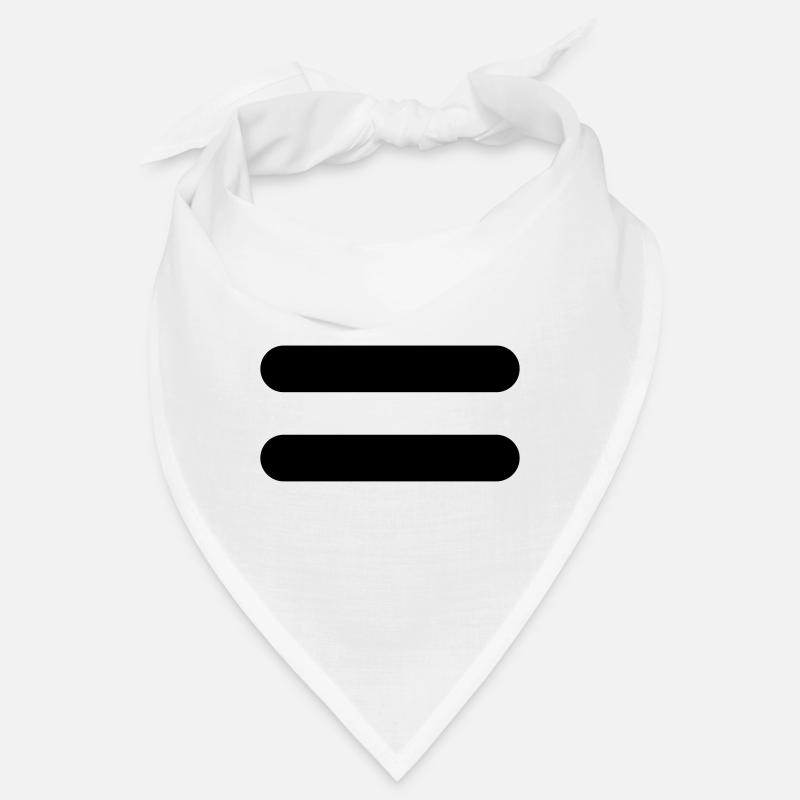 Gleich Zeichen Symbole Bandana