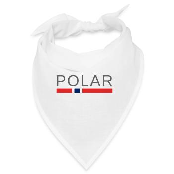 Polares Norwegen - Bandana - Weiß - Vorne