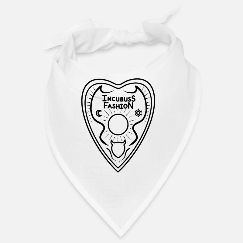 Logo Ouija Brett Planchette | | d’évocation Maudit Bandana