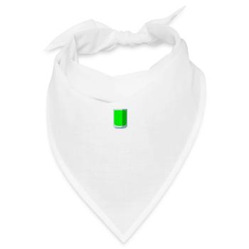 Pfefferminz Likör Pfeffi Vatertag Sauf - Bandana - Weiß - Vorne