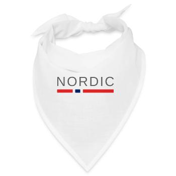 nordisch - Bandana - Weiß - Vorne