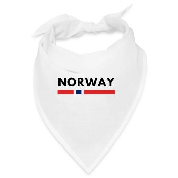 Norwegen - Bandana - Weiß - Vorne