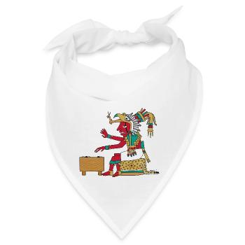 Eagle Warrior spielt Go - Bandana - Weiß - Vorne
