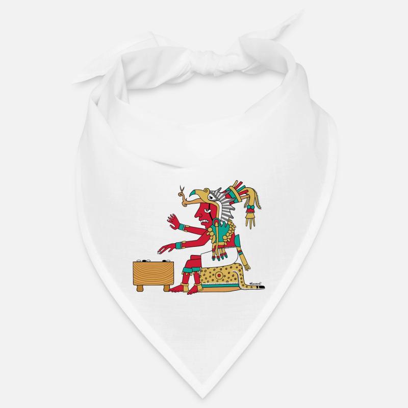 Eagle Warrior spielt Go - Bandana - Weiß