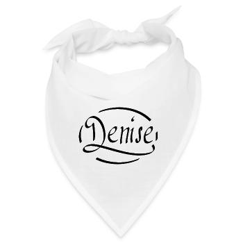 Denise - Bandana - Weiß - Vorne