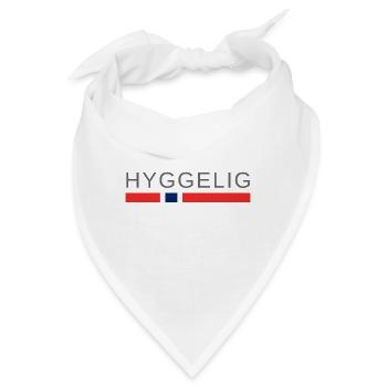 Nizza Norwegen - Bandana - Weiß - Vorne