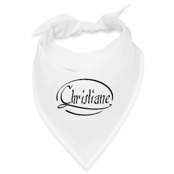 Christiane - Bandana - Weiß - Vorne