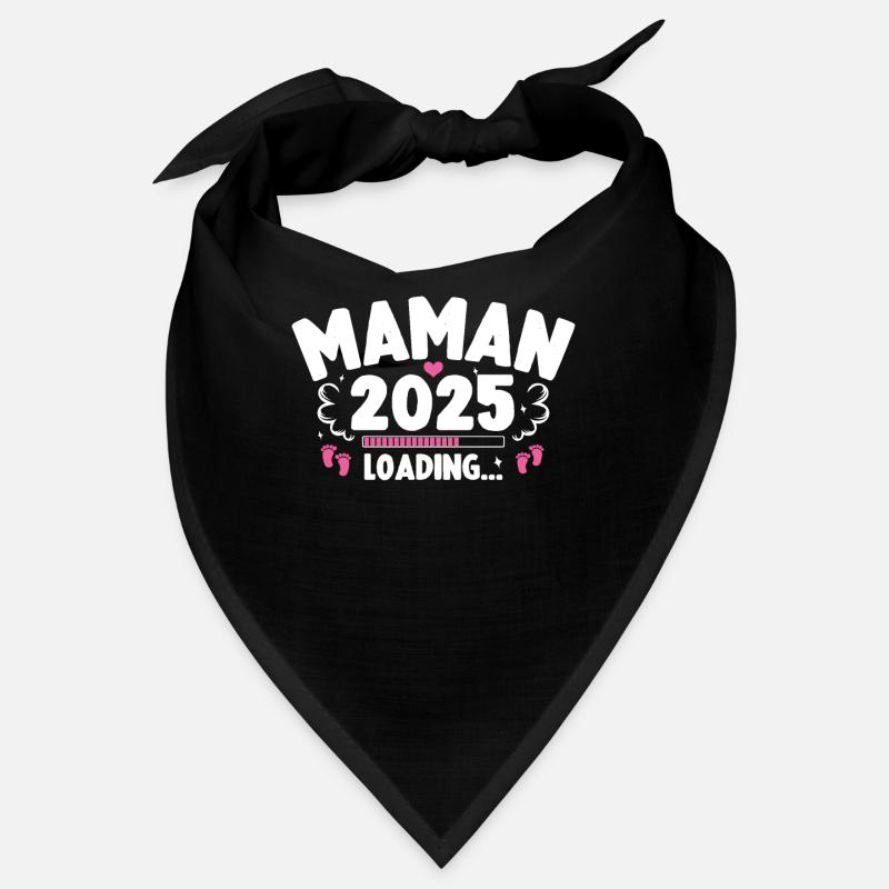 Bébé Grossesse Annonce Naissance Maman 2025 Bandana