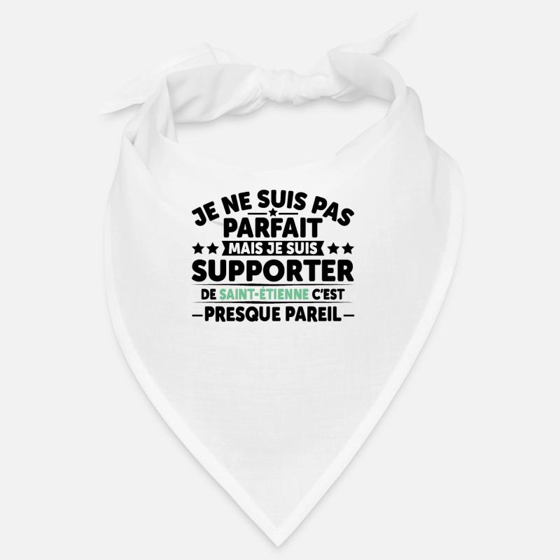 Supporter De Saint Étienne - Bandana - blanc