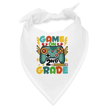Spiel in der 2. Klasse - Bandana - Weiß - Vorne