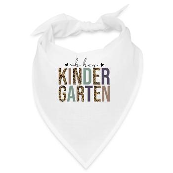 Oh Hey Kindergarten - Bandana - Weiß - Vorne