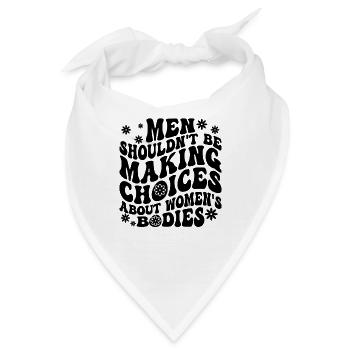 Feministischer Feminismus Woman Equality Geschenkidee - Bandana - Weiß - Vorne