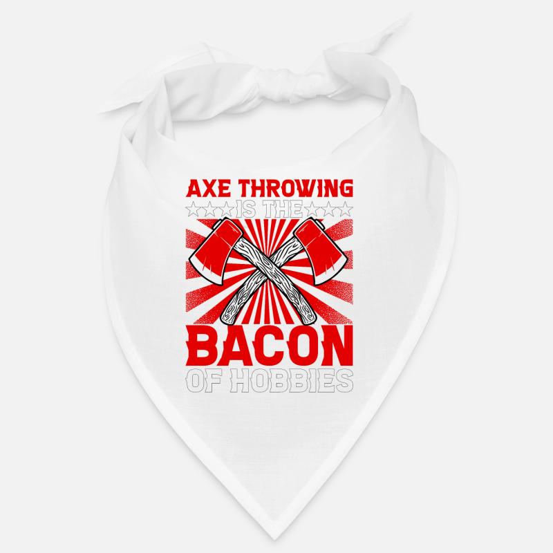 Le lancer de hache est le bacon des passe-temps Bandana