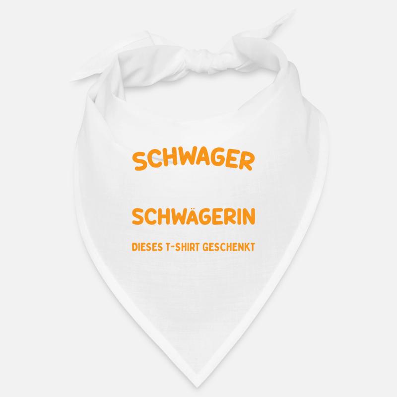 Stolzer Schwager - Bandana - Weiß