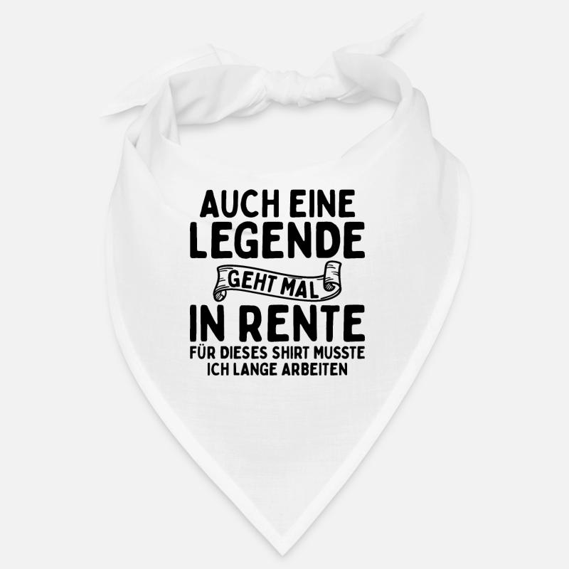 Auch Eine Legende Geht In Rente Bandana