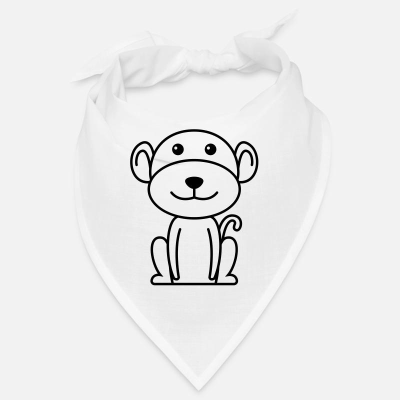 Affe Comic Tier Bandana