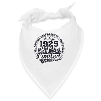1925 - Jahrgang 1925 - Bandana - Weiß - Vorne