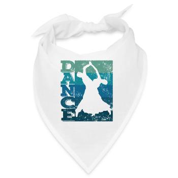 Gesellschaftstanz Wiener Walzer - Bandana - Weiß - Vorne