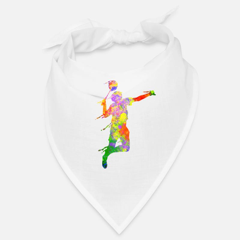 Badminton Scherenschnitt Squash Bandana