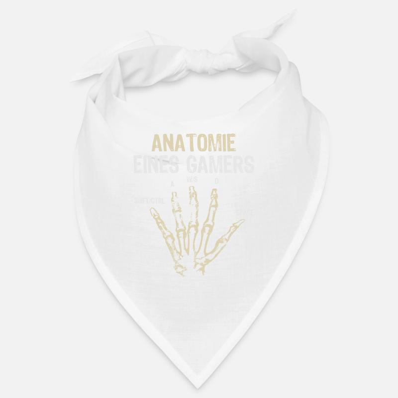 Gamer Anatomie - Gaming - Computerspiele Bandana