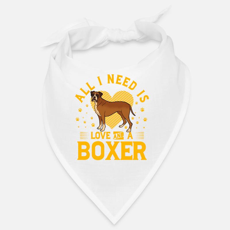 All I need is love and a Boxer Bandana