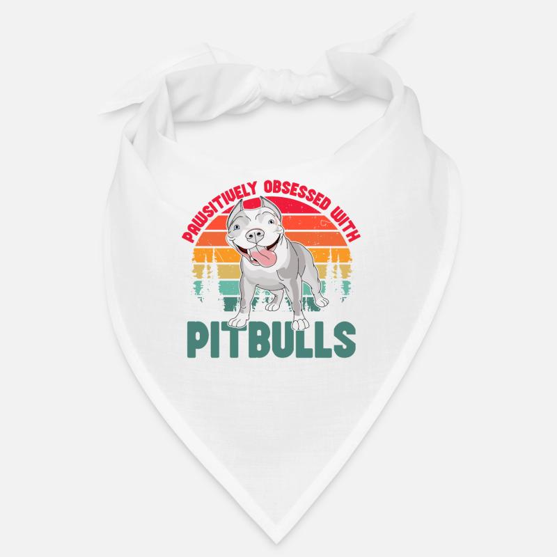 Pawsitivley obsessed with Pitbulls Bandana
