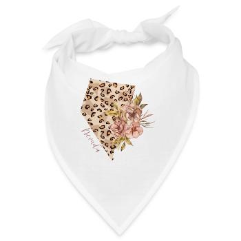 Nevada Leopard-muster Karte Leo - Bandana - Weiß - Vorne