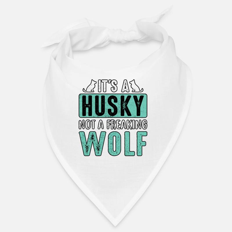 It's a husky not a freaking wolf Bandana