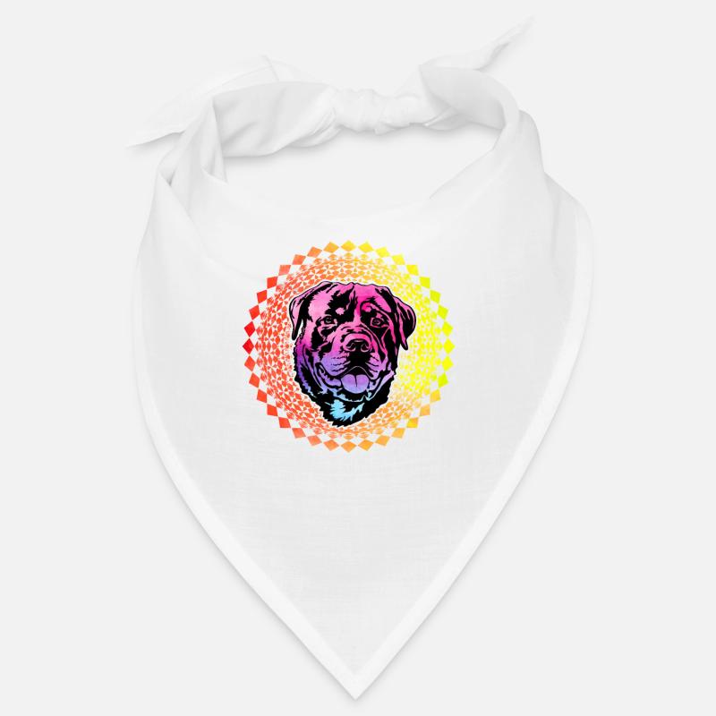 Rottweiler Rétro Bandana