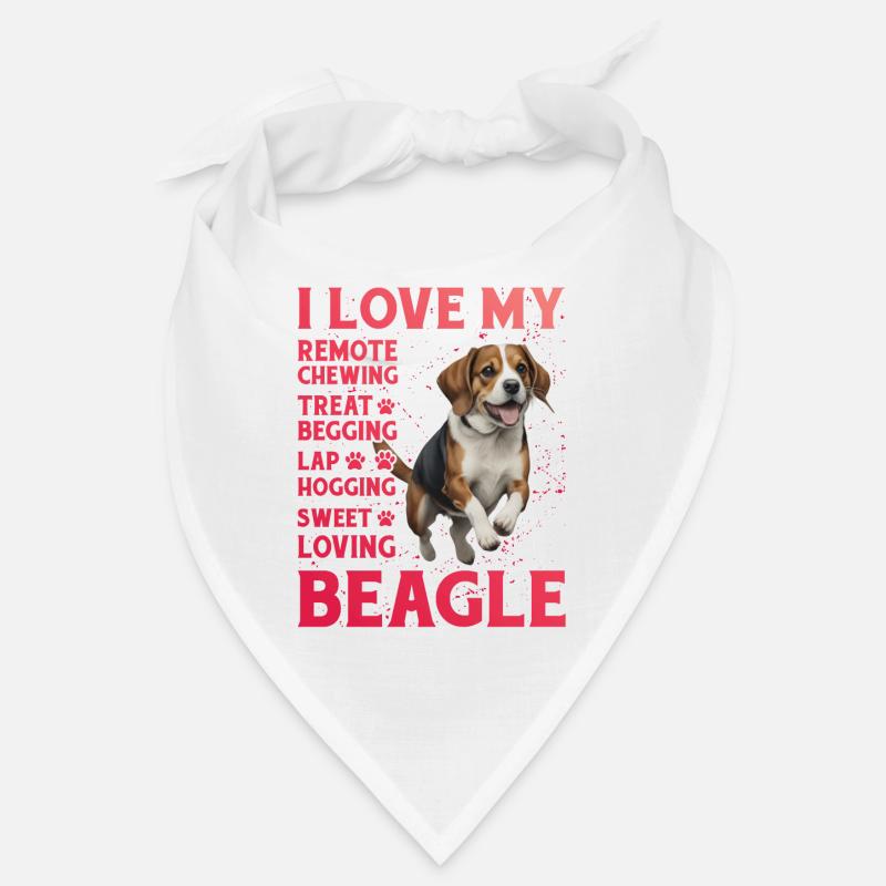 J’aime mon Beagle Bandana