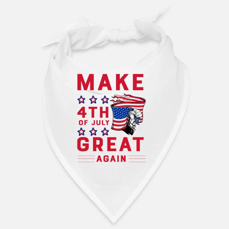 Make 4th of July great again Bandana