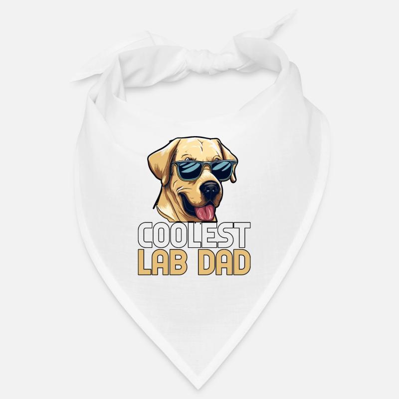 COOLEST LAB DAD Bandana