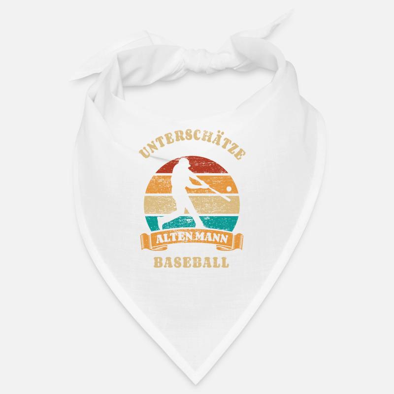 Unterschätze nie einen alten Mann - Baseball Bandana