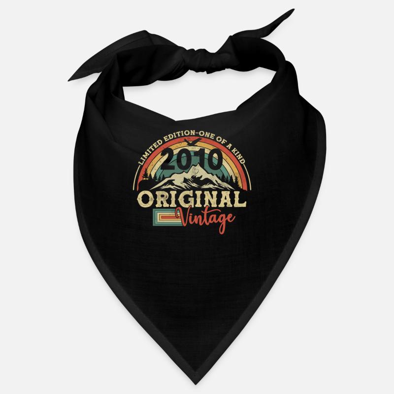 Vintage 2010 Geburtstagsgeschenk Bandana