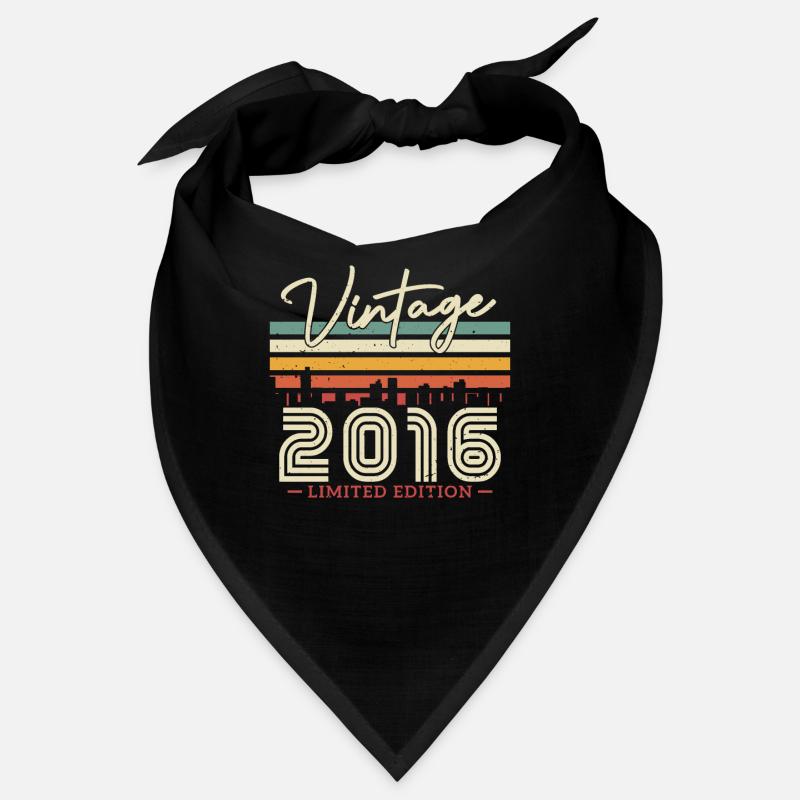 Vintage Birthday Gift 2016 Bandana
